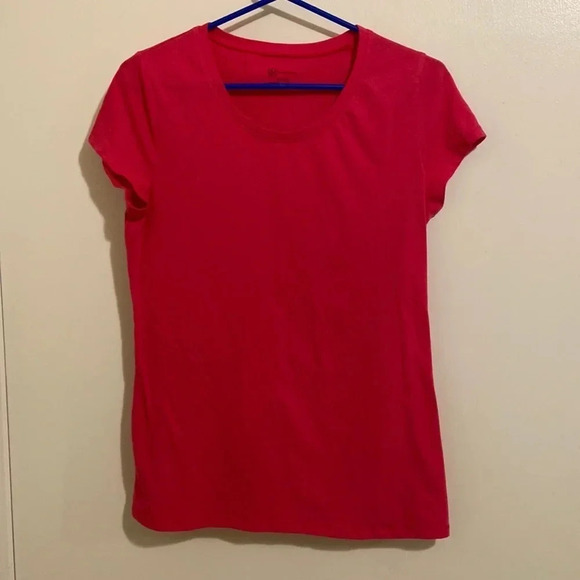 No Boundaries Barbie pink tee, juniors Large 11-13 - Picture 1 of 5